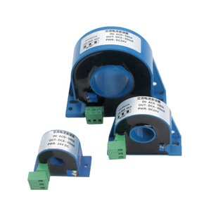 Sensore di corrente continua bidirezionale trasduttore 10A 100A 200A 500A a 4-20mA 0-10V DC sensore di corrente trasmettitore