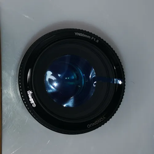 Lente de enfoque automático Yongnuo YN50MM F1.8, lente de enfoque automático de gran apertura para cámara Nikon DSLR F/1,8 AF/MF yn 50mm