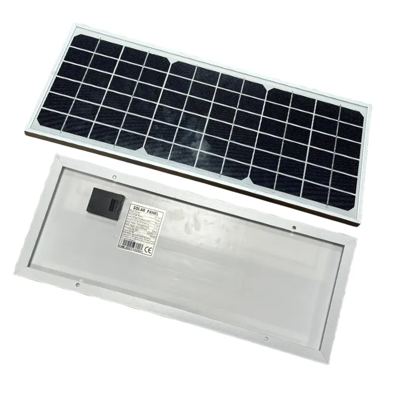 Painel solar pequeno de grau A 18V 14w 20w 30w 40w 50w 60w 100w Painéis fotovoltaicos Painéis solares