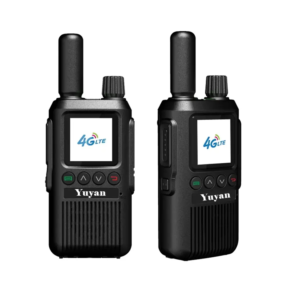 Yuyan R39 lisans ücretsiz grup/seçici çağrı radyo verici Walkie Talkie satılık siyah gürültü el 4G POC Ltd.