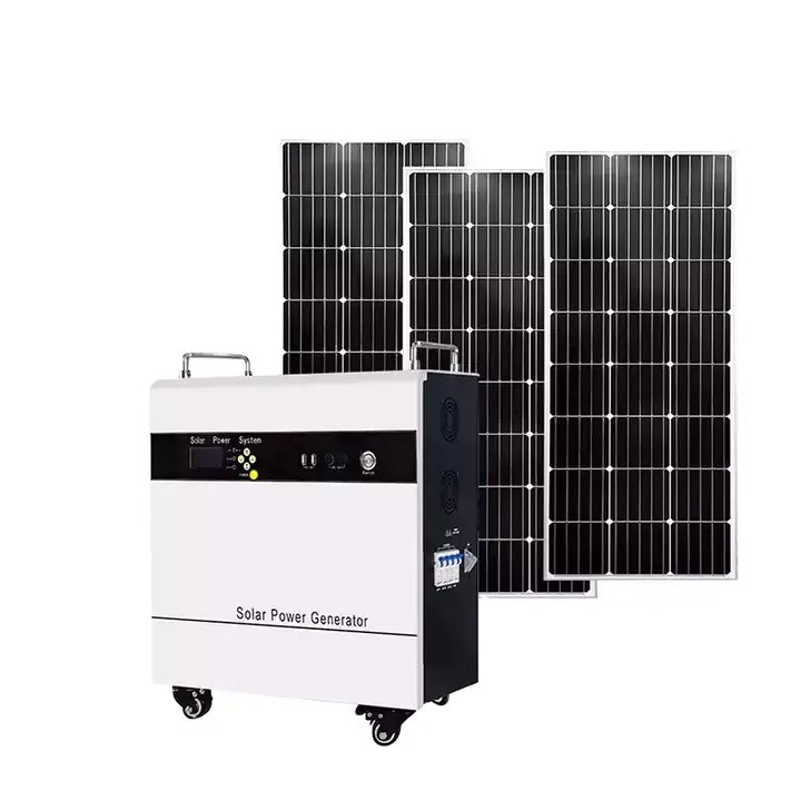 Солнечный генератор 5000 Вт бытовое хранение энергии 5 кВт генератор Solare все в одном солнечный генератор