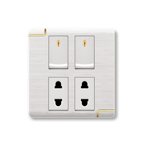 Multifunctional Design 1 Gang 2 Way <strong>Switch</strong> 4 Pin <strong>Socket</strong> Light <strong>Switch</strong> <strong>With</strong> Power <strong>Socket</strong> - Product Image 3