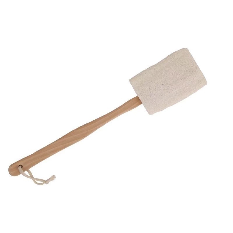 Soft loofah original color bath brush