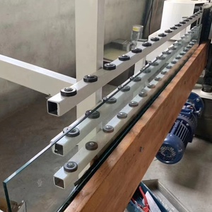 PLC điều khiển 9 động cơ thủy tinh tự động thiết bị chế biến đường thẳng kính vát cạnh máy đánh bóng - Product Image 5