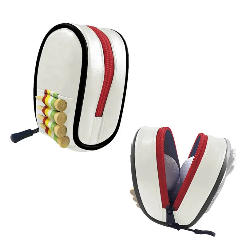 Сумка-мешок для гольфа, многофункциональный держатель для тройника, крючок на молнии с зажимом для сумки, сумка для переноски мяча для гольфа