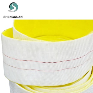 polyester bulk cement <strong>loading</strong> canvas hose used for ship <strong>unloader</strong> flat width 113mm - Product Image 4