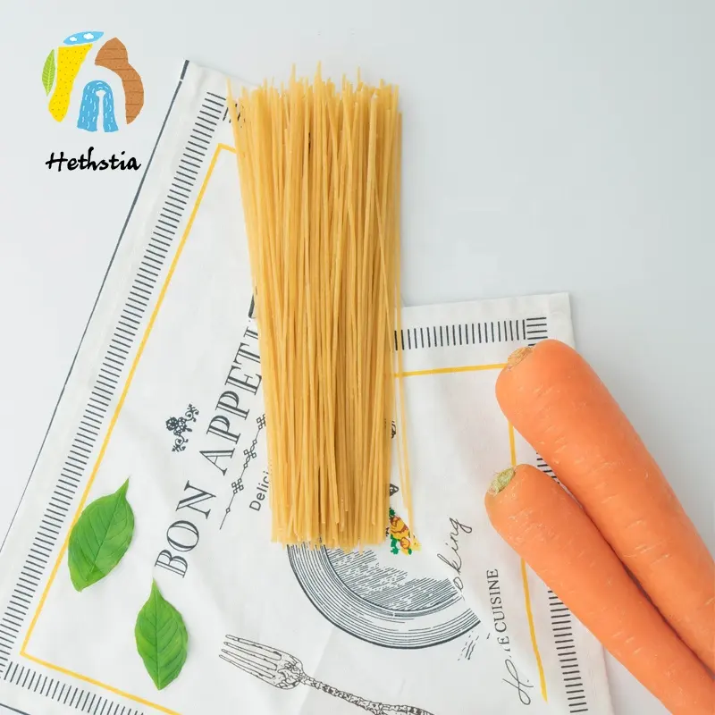 Carota sapore halal dry konjac tagliatelle commercio all'ingrosso