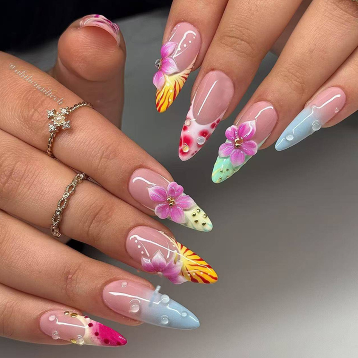 Ongles portablesJP15-43LYDZGratuit (colle à gelée + petit frottement)