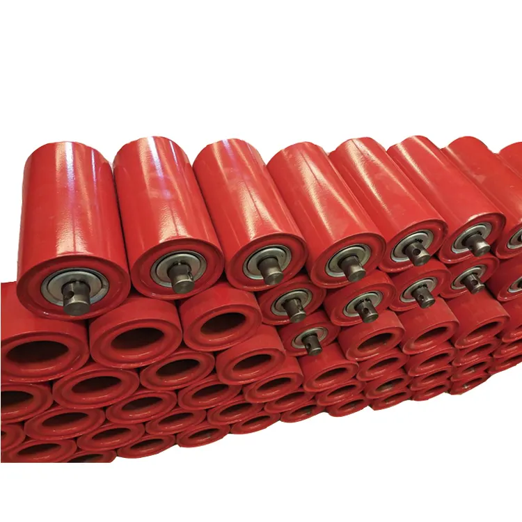 Nickel Mining Duty Steel Rollers Industrial Conveyor Rollers for Nickel Materials Transportation