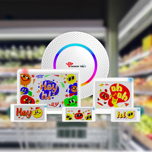 مجموعة تجريبية من 5 قطع لبطاقات الأسعار الرقمية بتقنية <span class=keywords><strong>E</strong></span>-ink وNFC BLE 5.0 مع بوابة لأنظمة EAS - Product Image 5