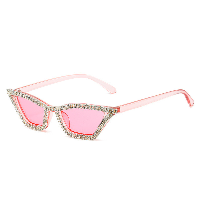 Diamante rosa y blanco