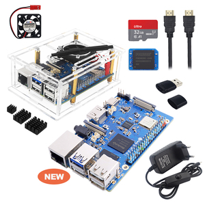 Nuova versione arancione Pi 3B 2/4/8 GB RAM DDR4 RK3566 SBC Kit opzionale 256GB EMMC TF Card Case ventola dissipatore di calore alimentazione OPI 3B - Product Image 1