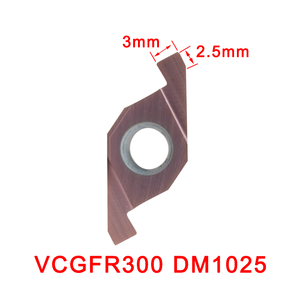 Herramientas de torno de alta precisión, ranuras de sellado, insertos de ranurado de carburo con ranura de cara final, Herramientas CNC personalizadas - Product Image 6