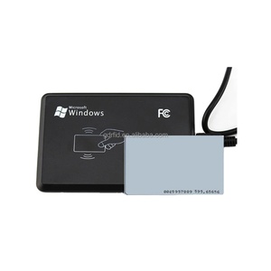 Lettore di schede LF/HF RFID IC lettore di Chip lettore Desktop USB - Product Image 2