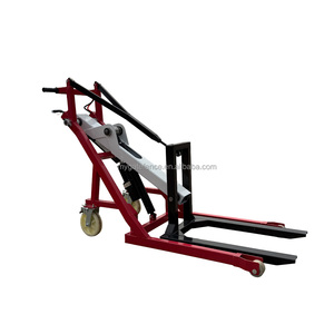 Tragbarer elektrischer gebogener Arm Hydraulischer Gabelstapler Stapler Niedriger Preis Hand Push Warehouse Laden Entladen Kurbel für Restaurant - Product Image 2