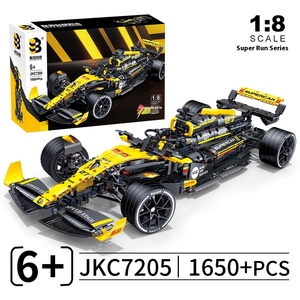 Creative 1:8 <strong>F1</strong> Racing Sports Car Model Plastic RC Model Assembled Puzzle Building Blocks Boy Gift for Generational Sports <strong>Toy</strong> - Product Image 6