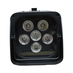 6*18W 6in1 süper parlaklık RGBW led'ler akıllı telefon APP ve uzaktan kumanda Uplight pil DJ DMX kontrolü için LED - Product Image 2