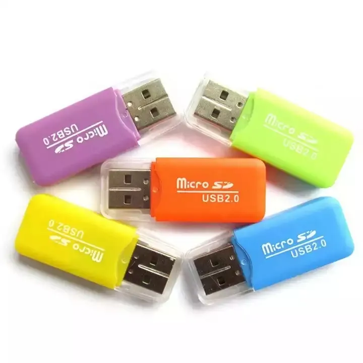 Adaptateur de lecteur de carte mémoire numérique de Micro sécurité, disque mémoire Usb 2.0 TF, lecteur de carte mémoire SD haute vitesse pour accessoires d'ordinateur portable