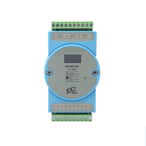 Sensor de módulo de adquisición de señal analógica de alta velocidad 4-20mA a RS485/RS232 0-5V4 4 vías 8 vías