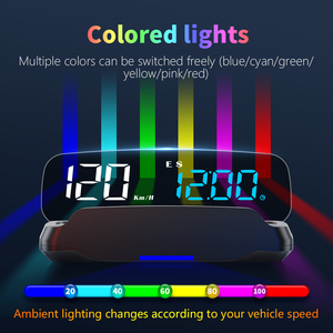 通用全球定位系统智能仪表车速表HUD C7高清投影仪车速表 - Product Image 4