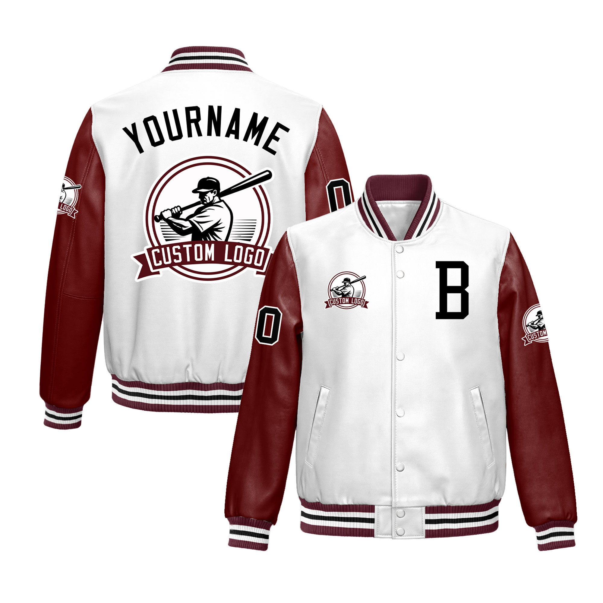 White&Burgundy-B52