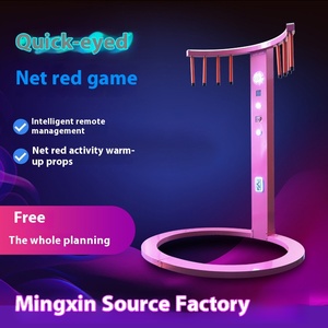 Yüksek kaliteli jetonla çalışan Arcade dövüş oyunu konsolu yetişkinler için hız ve el hız testi alışveriş merkezleri için - Product Image 4