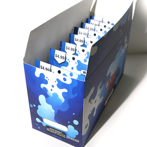 Cajas de embalaje de cartón pequeño mostrador impreso personalizado para la tienda preenrollada al por menor caja de exhibición de mostrador de cartón - Product Image 4