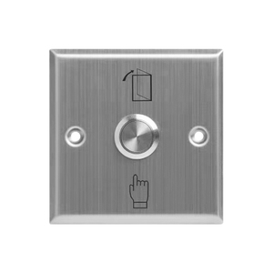 Elettrico porta di uscita pulsante di rilascio 304 in acciaio inox push button switch per ufficio hotel sistema di controllo di accesso - Product Image 1