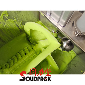 Solidpack סלסה Mojo ורדה chimichurri matcha חרדל ווסאבי בזיליקום להדביק בקבוק אוטומטי מכונת מילוי רוטב עם ערבוב
