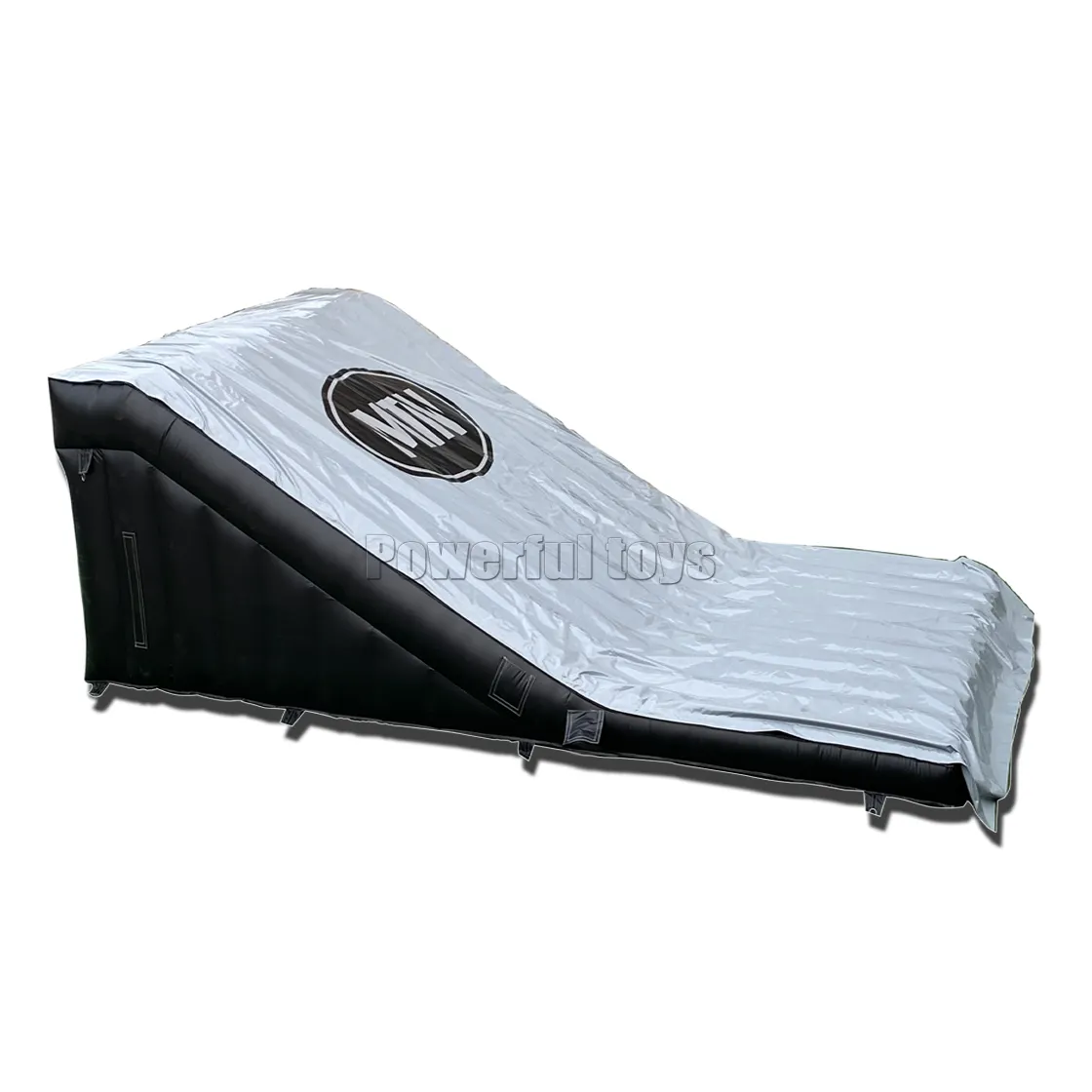 Воздушная подушка для прыжков в свободном стиле, надувная рампа для горного велосипеда, скутера, сноуборда, Спортивная подушка безопасности для трюков, надувная подушка безопасности для земли