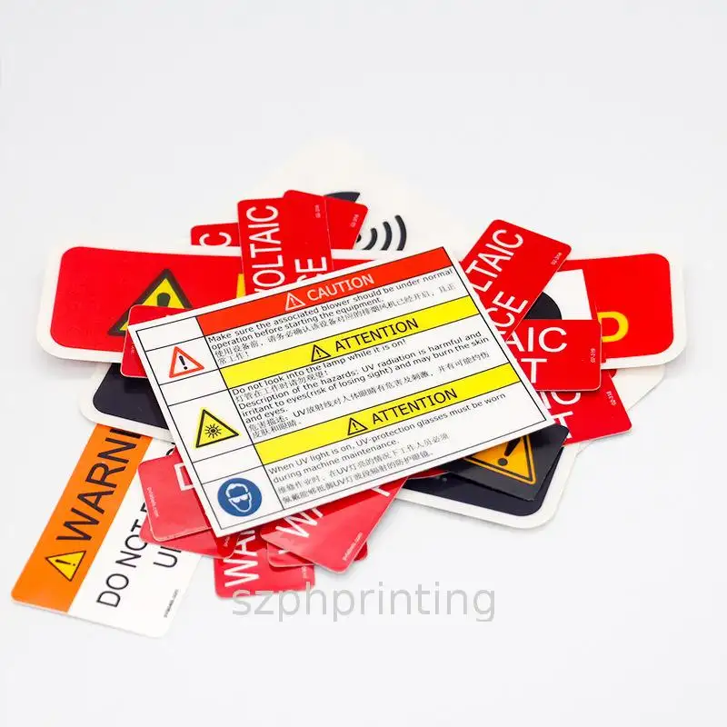 Custom Die Cut Clear Sticker Metallic Sticker Hot Stamping Foiled Label Etiqueta