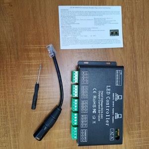 12CH 5A DMX-Signal mit konstanter Spannung DMX512 Decoder RGB-LED-Controller-Dimmer Für LED-Streifen lichts teuerung