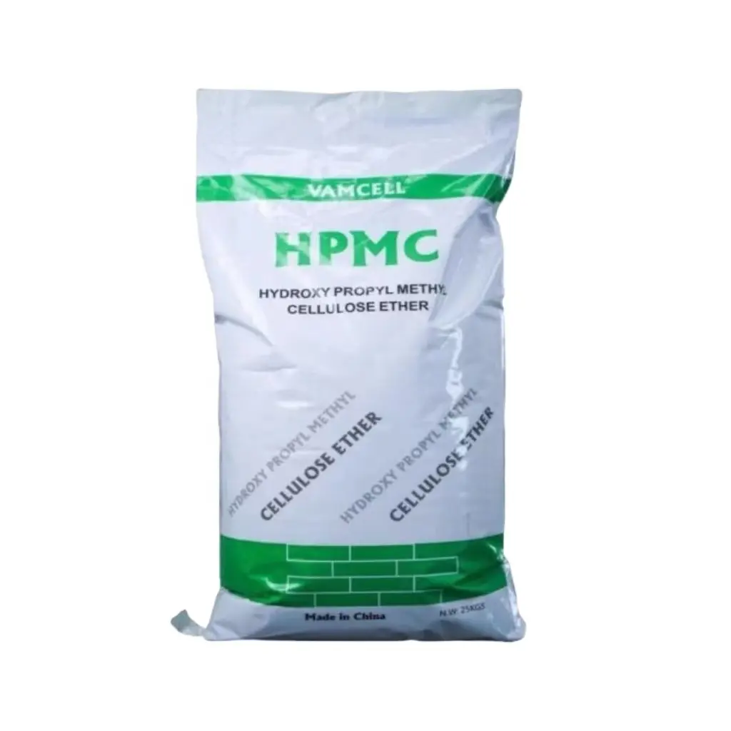 VAMCELL hpmc toz karosu yapıştırıcılar hpmc deterjan 9004-65-3 hidroksipropil metil selüloz HPMC 25 Kg