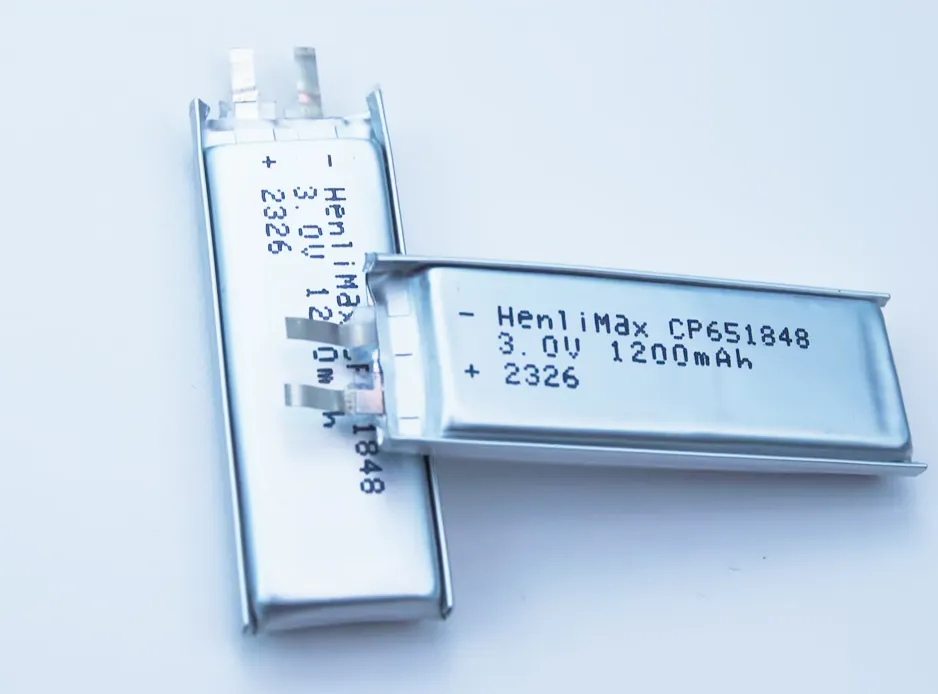 Nhiệt độ thấp áp dụng 3.0V 1200mAh primay pin lithium Lithium mangan Dioxide Túi pin di động pin