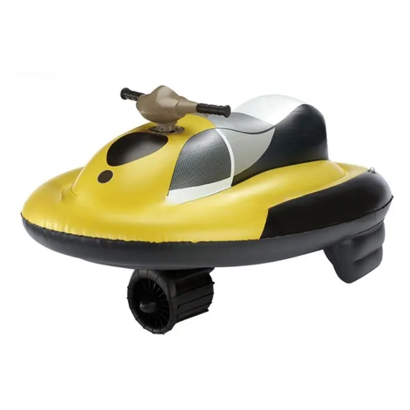 GCAMOLECHW5子供用水おもちゃ電気ボートモーターダブルウォータークラフトスイミングプールキッズ電気モーターボートジェットスキー
