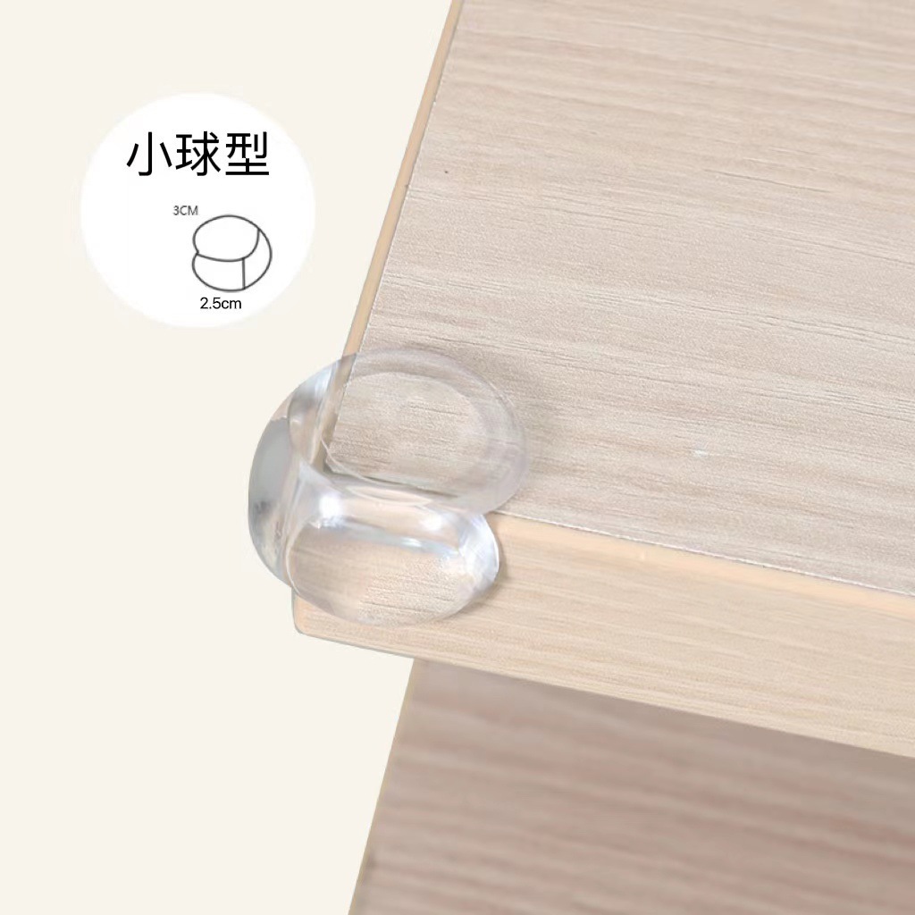 Small spherical anti-collision corner