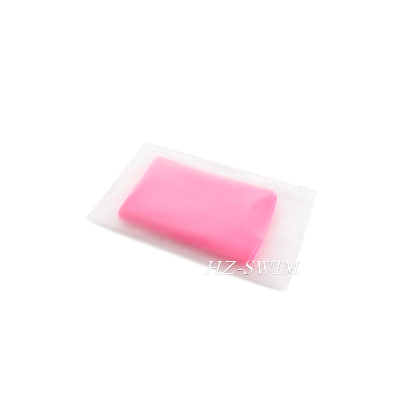 Sachet court givré - Bonnet de bain rose rouge 125g