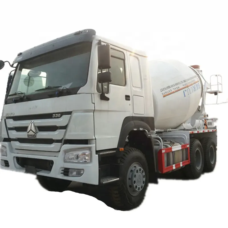 SINOTRUK HOWO 6X4 336HP 9CBM camión mezclador de concreto ZZ1257N3847W para Oriente Medio