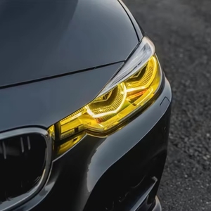 מודול צהוב עבור bmw 3 סדרה f30 drl מודול עבור lci מודול lci שעות יום אביזרים קל מלא הוביל (16-18 lci רק)