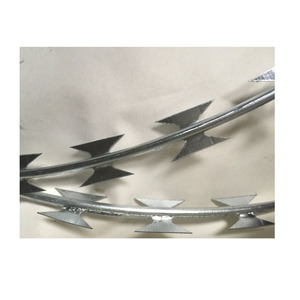 מחירי כלא רשת כלא גדר רשת כבל חם טבל מגולוון cbt65 bto30 Bto-22 רול קונצ 'רטינה כפולה גדיל להב