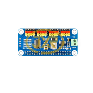 Raspberry Pl4B/3B/Zero W 16-Kanal-Servotreiberplatine PWM-Treiber modul 12C-Schnittstelle Gerade PIN-Platine