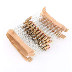 4700欧姆电阻DIP 0.5瓦4.7K 472 1/2w轴向碳膜固定电阻5% 公差色码电阻 - Product Image 1