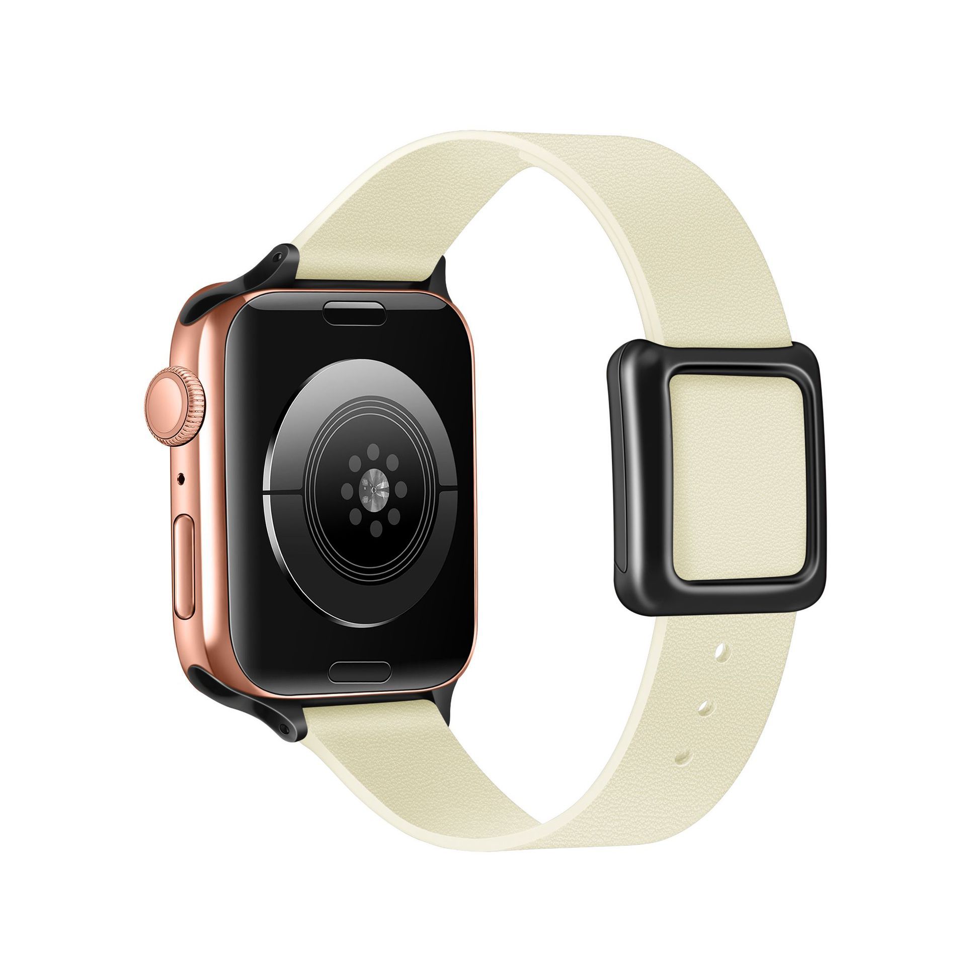 white band black buckle