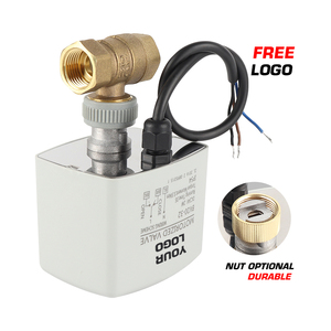 Трехпроводный двигатель постоянного тока с двойным управлением DC12V на DC24V Электрический драйвер с двухходовым шаровым клапаном DN15 - Product Image 1