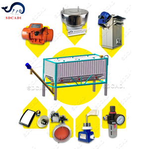 SDCAD Customized 4mm Q235B CMC Mobile <strong>Container</strong> Horizontal Construction Cement Silo with Silo Venting