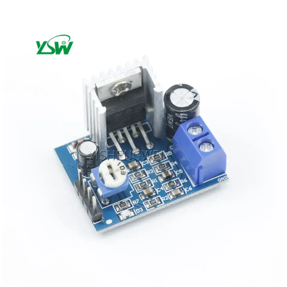 Módulo de placa amplificadora de Audio, fuente de alimentación única de 6-12V, módulo TDA2030A, TDA2030