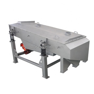 DZJX Ss Vibro Cleaner Máquina de tamiz de pantalla vibratoria lineal móvil para clasificar nueces de Macadamia Residuos de construcción de soja - Product Image 4