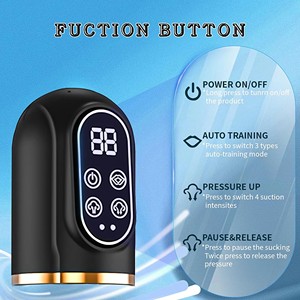 男性用防水タイプマスターベター拡大エンハンサー充電式ペニスポンプLCD自動ペニス拡大男性用