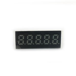 Große 6-stellige 7-Segment-LED-Anzeige 12-Zoll-Riesen-LED-7-Segment-Anzeige für Zeituhr im Freien