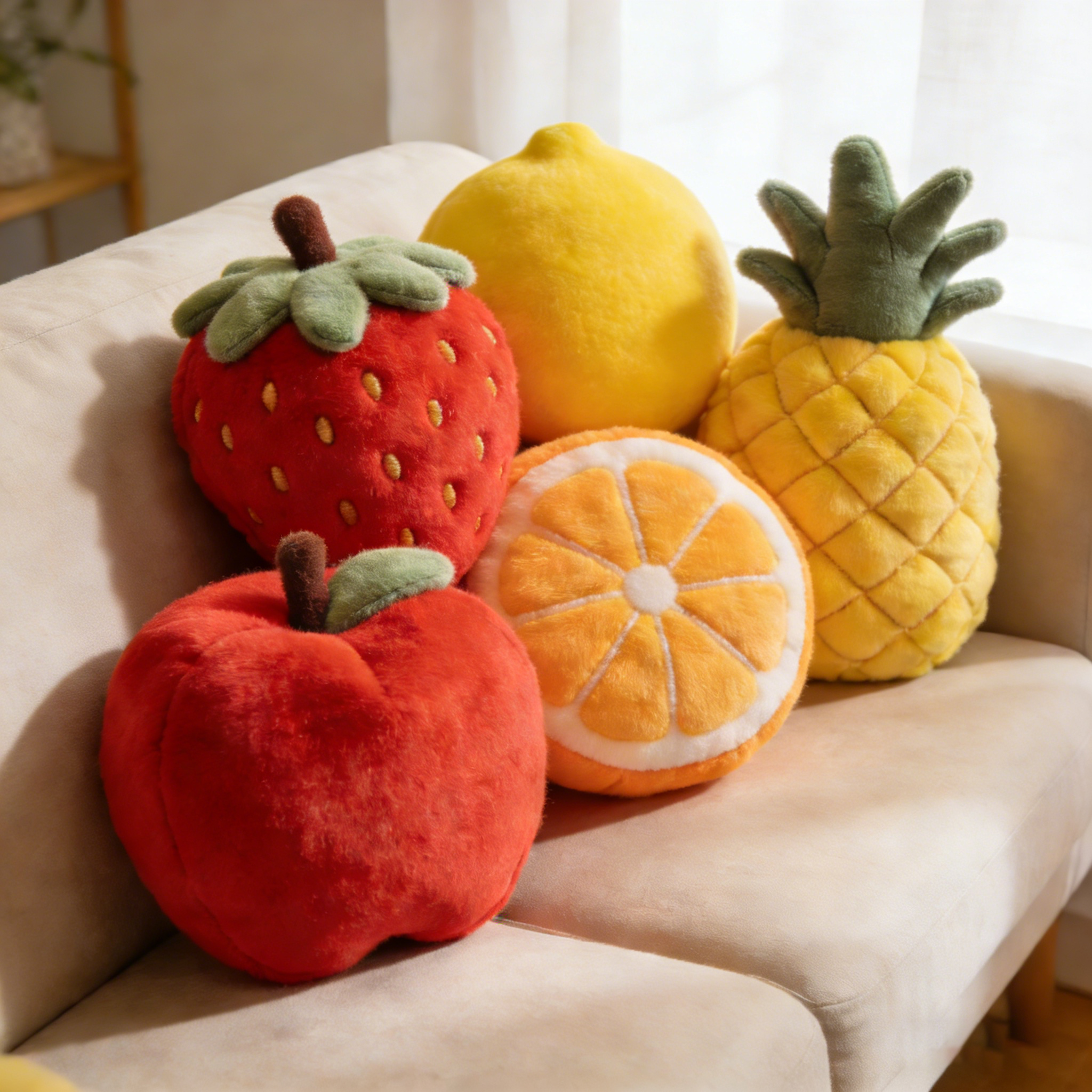 Peluche a forma di frutta (contattaci per il catalogo)